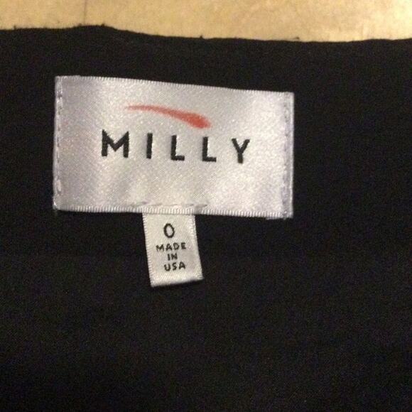 Milly Selena Italian Cady Bell Sleeve Dress - Picture 4 of 13